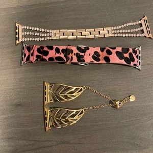 Set of 3 Apple Watch Bands 38-41 mm